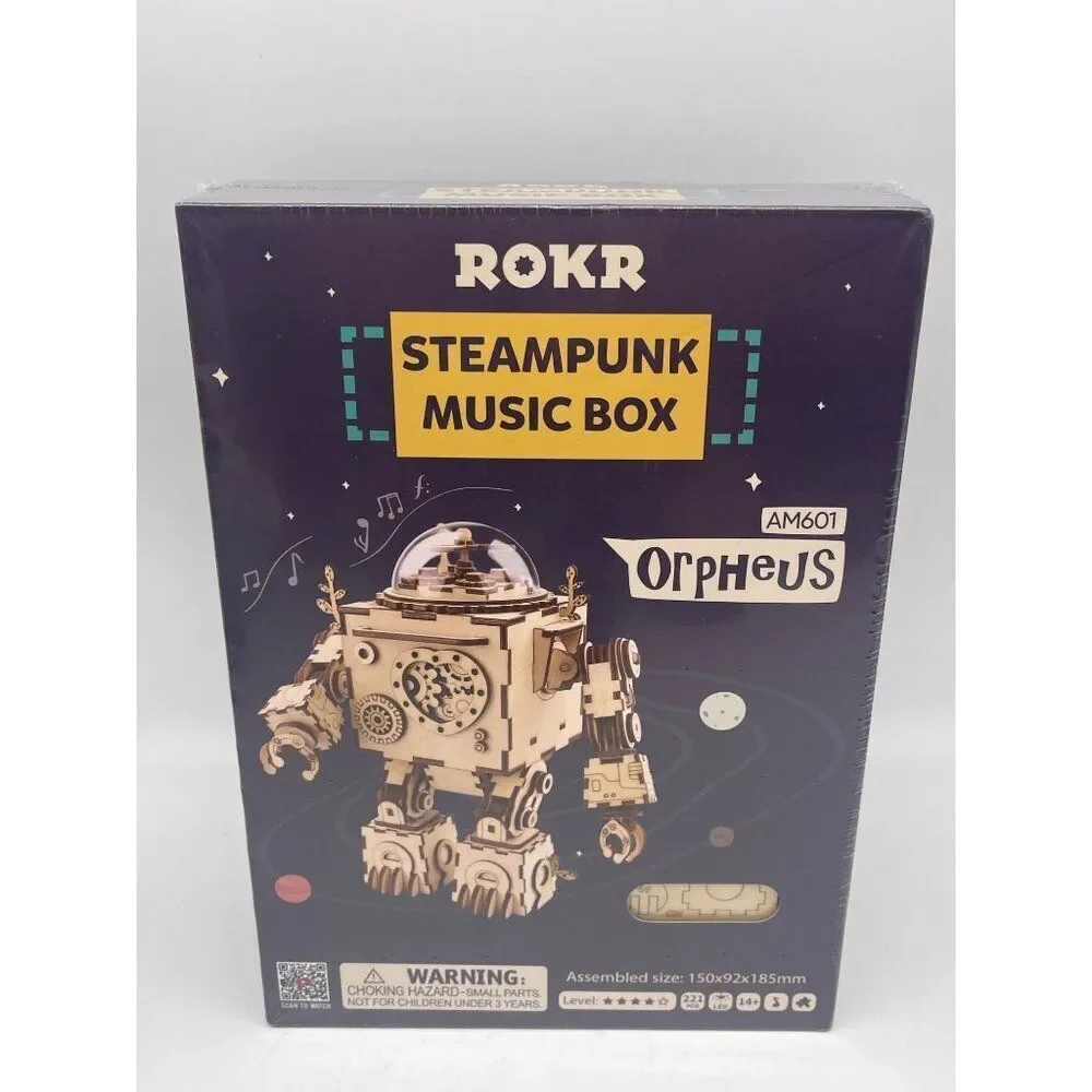 ROKR Steampunk Music Box AM601 Orpheus Collectible Toy